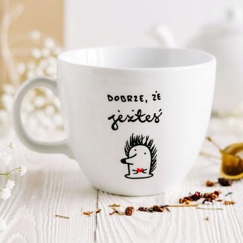 Litrowy kubek gigant dobrze, że jeżteś, 1000 ml - Faramuszka