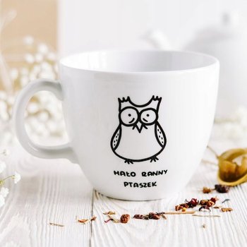 Litrowy kubek gigant z sową, 1000 ml - Faramuszka