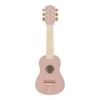 Little Dutch Drewniana gitara różowa Safari Friends FSC Little Dutch