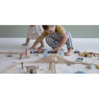 Little Dutch, drewniana kolejka XXL
