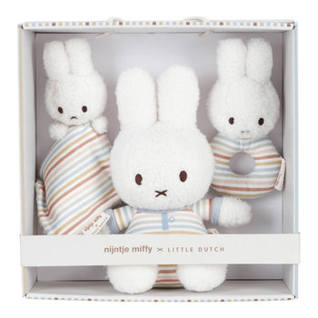 Little Dutch Miffy Zestaw Prezentowy Vintage Sunny Stripes - Little Dutch