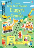 Little First Stickers Diggers and Cranes Hannah Watson