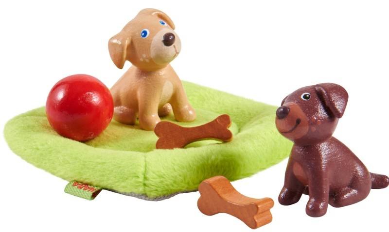 Zdjęcia - Wszystko dla lalek HABA Little Friends Szczeniaki- figurki zwierząt 