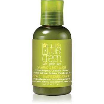 Little Green Baby szampon i żel pod prysznic 2 w 1 dla dzieci od urodzenia 60 ml - Inna marka