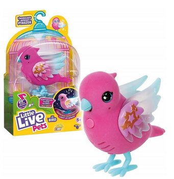 Little Live Pets Interaktywny Ptak Papuga interaktywna Tweet Twinkle Różowa - Little Live Pets