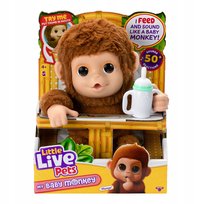 Little Live Pets - My Baby Monkey Mango (26558) Moose Toys