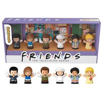 Little People Collector Friends Przyjaciele, Figurki 6-pak figurek, kolekcjonerski, dla fanów 13+ HPH05