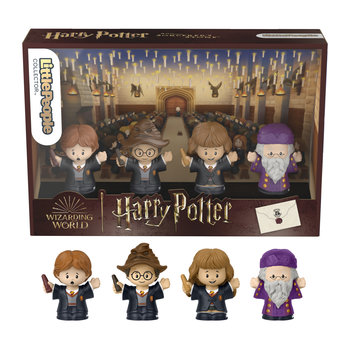 Little People Collector Harry Potter i Kamień filozoficzny 4-pak figurek Zestaw kolekcjonerski