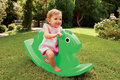 Little Tikes, koń na biegunach, zielony - Little Tikes