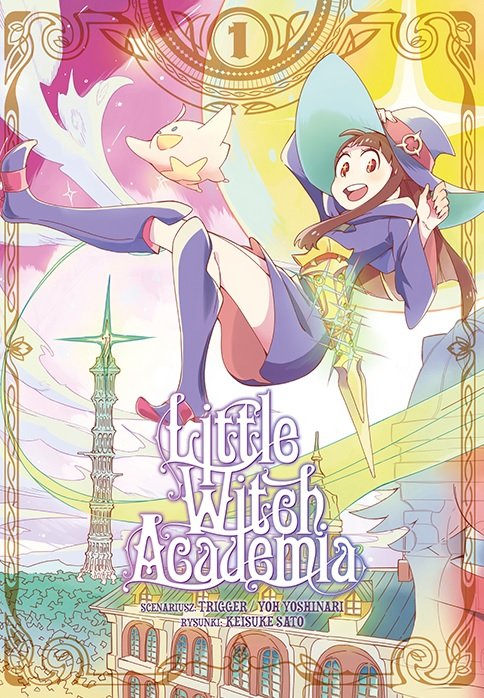 Little Witch Academia. Tom 1 - Yoh Yoshinari Trigger | Książka w Empik