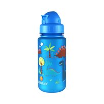 LITTLELIFE, Bidon, Water Bottle, Dinosaurs, niebieski, 400 ml LittleLife