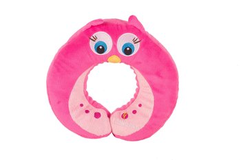 LITTLELIFE, Zagłówek, Animal Snooze Pillow Owl, różowy - LittleLife