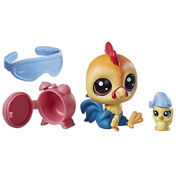 Littlest Pet Shop, figurki pary Kogutów, B9358/C1169 - Littlest Pet Shop