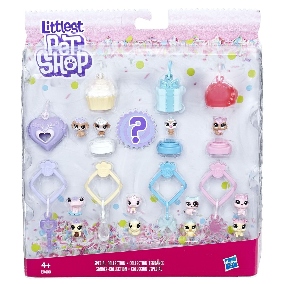Littlest Pet Shop, Lukrowy Zestaw Zwierzaków, figurki