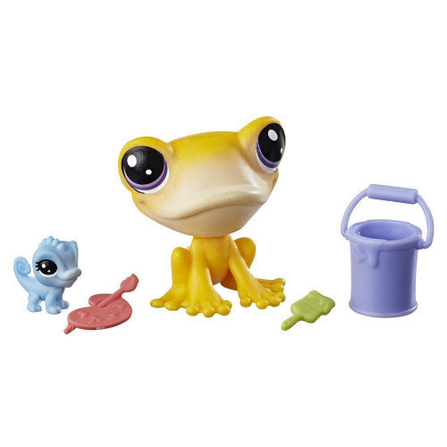 Littlest Pet Shop, Pet Pairs, figurki Frog, B9358/E0462
