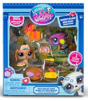 Littlest Pet Shop, S1, zestaw z 2 figurkami, Petfluencers, LPS00560 Littlest Pet Shop