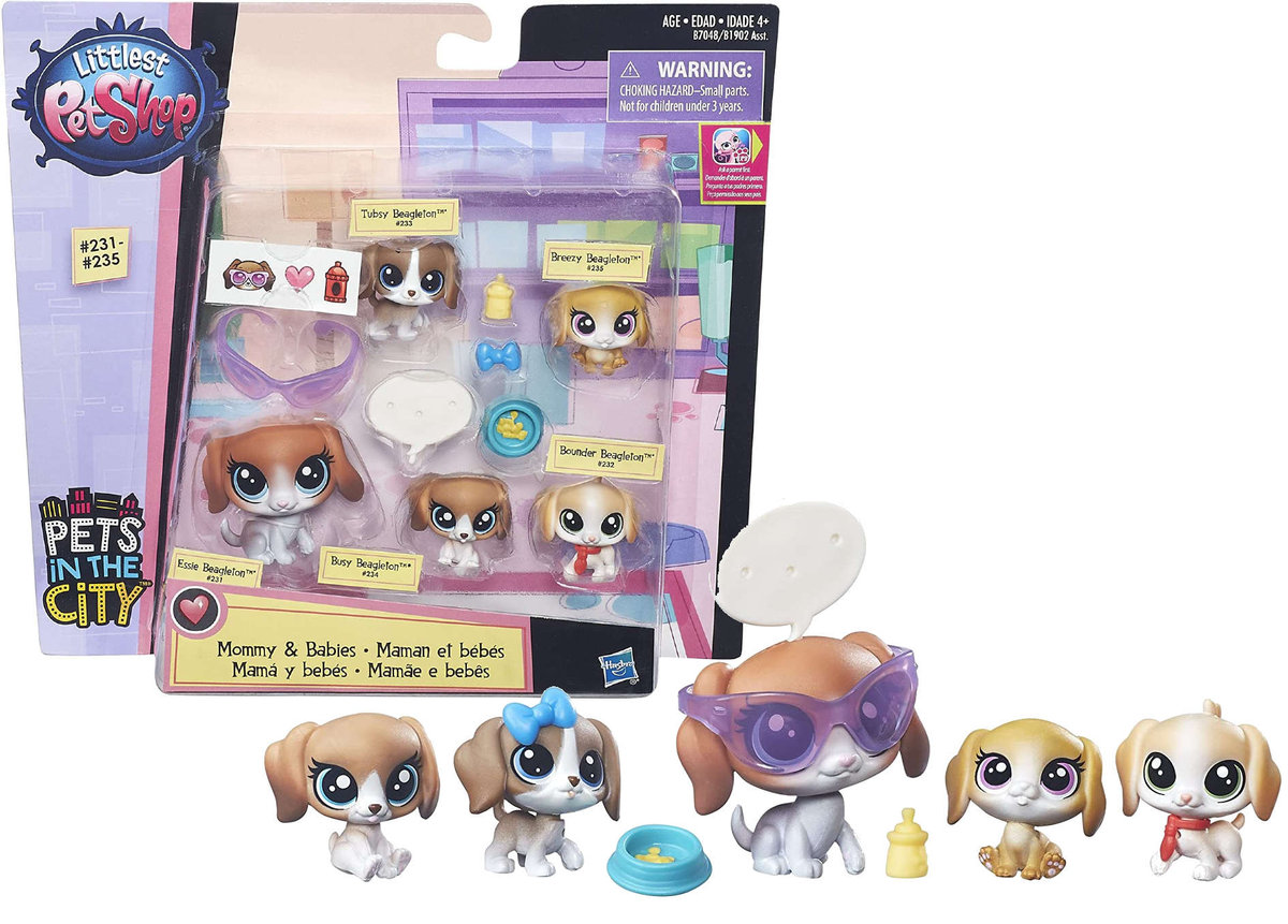 Littlest Pet Shop, zestaw figurek Pieski Littlest Pet Shop Sklep