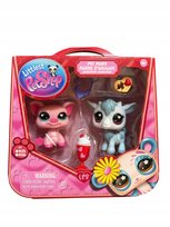 LITTTLEST PET SHOP LPS PET PAIRS ZEŚTAW 2 FIGURKI ŚWINKA KOZA G7 #435 #436 Littlest Pet Shop