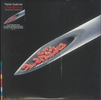 Live Blood (Blood Red) (33Rpm) (RSD 2022), płyta winylowa - Gabriel Peter