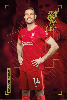 LIVERPOOL FC (JORDAN HENDERSON) plakat 61x91cm - Pyramid Posters