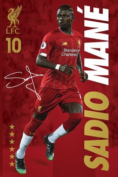 Liverpool FC Sadio Mane - plakat 61x91,5 cm - Pyramid Posters