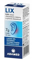 Lix Krople Do Uszu, Roztwór 7 G Adamed