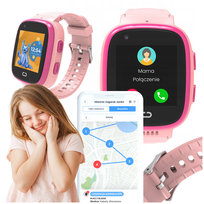 Locon Watch Video — Wielofunkcyjny Smartwatch dla dzieci z funkcją wideorozmowy, GPS i nielimitowanymi minutami na połączenia