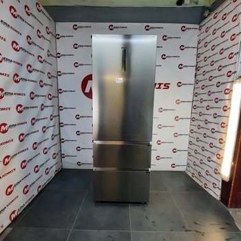 Lodówka HAIER HTW7720DNMP No Frost 200.6cm Platynowy inox - inna (Inny)