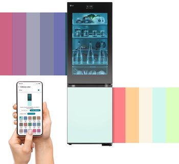 Lodówka LG MoodUP GBG719MDNN 187cm do personalizacji InstaView ThinQ - LG