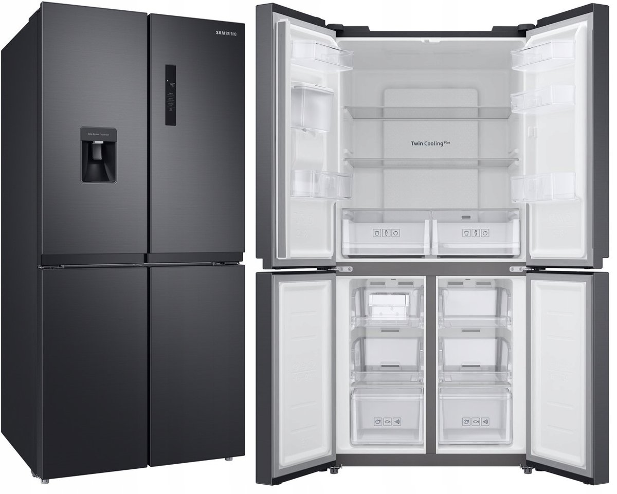 Lodówka Multidoor Slim Samsung RF48A401EB4 Twin Cooling Plus