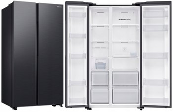 Lodówka SBS Samsung RS62DG5003B1 655l SpaceMax NoFrost LED WiFi - Samsung