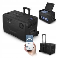 Lodówka turystyczna 12v 24v 230v kompresorowa zamrażarka samochodowa Peme Expedition 30 Dark Sky