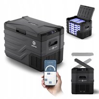Lodówka turystyczna 12v 24v 230v kompresorowa zamrażarka samochodowa Peme Quest 40 Dark Sky