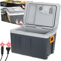 Lodówka turystyczna 40L samochodowa przenośna grzanie Adler