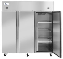 Lodówka-zamrażarka 3-drzwiowa 890+420L | Hendi