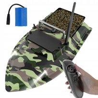 ŁÓDŹ ZANĘTOWA STEROWANA ZASIĘG 500 M, 2 KG ŁADOWNOŚCI ŁÓDKA WĘDKARSKA