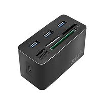 LogiLink CR0046 podstawa do przenośnego komputera i replika do Puerto Alámbrico USB 3.2 Gen 1 (3.1 Gen 1) Type-C Negro