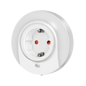 LogiLink LED012 lampka nocna LED z czujnikiem zmierzchu bez utraty gniazdka - LogiLink