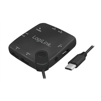Logilink ua0344 usb typ-c™ otg (on-the-go) multifunction hub and card reader logilink - LogiLink