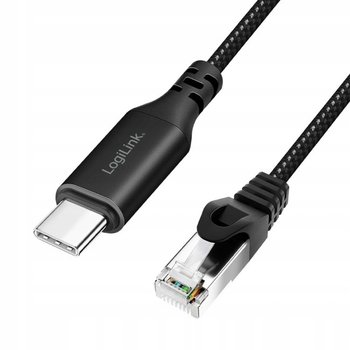 LogiLink USB 3.2 Typ C na RJ45 Kabel LAN 3.0m CAT6 S-FTP - LogiLink