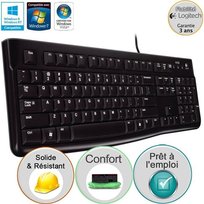 Logitech Ergonomiczna klawiatura przewodowa Logitech K120 PC, czarna Logitech