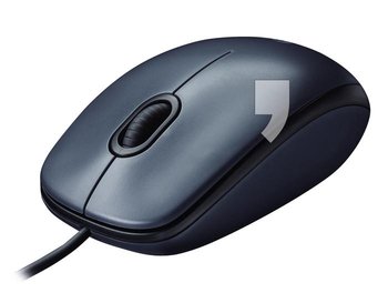 Logitech M100 mysz dark - Logitech