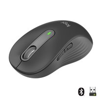 Logitech, Mysz Signature M650 L Wireless Mouse, grafitowa