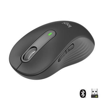 Logitech, Mysz Signature M650 L Wireless Mouse, grafitowa - Logitech