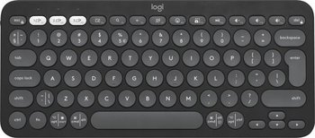 Logitech Pebble Keys 2 K380s Grafitowy - Logitech