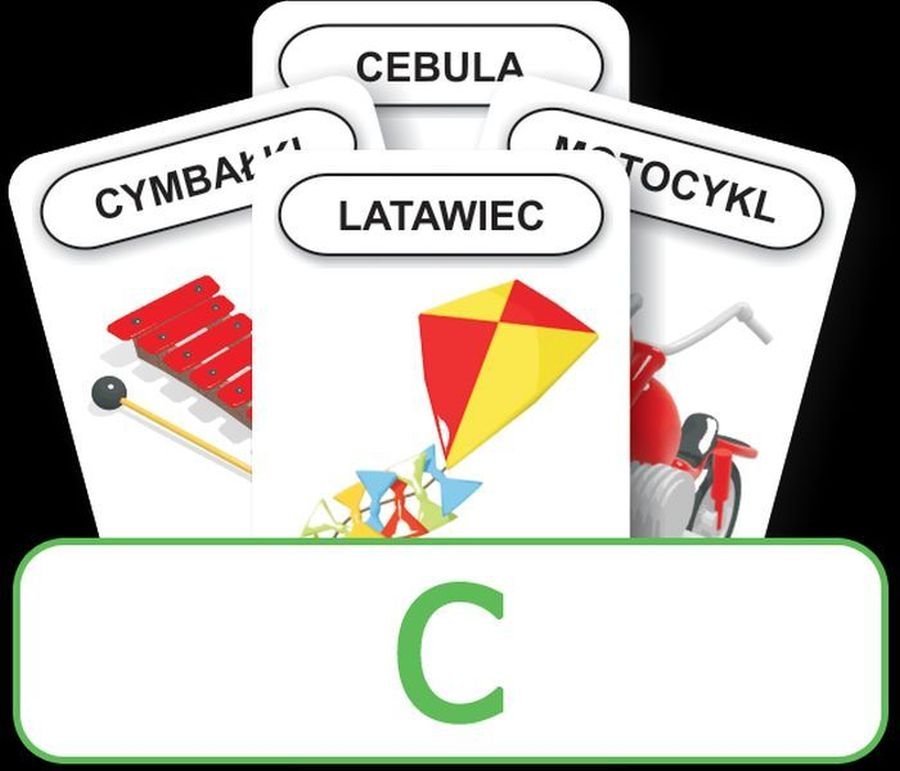 Logopoedyczny Piotruś Część VII: głoska C, karty, Komlogo