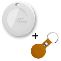 Lokalizator Bluetooth GPS Mili MiTag Lokalizator iOS Pies Auto Kot Klucze Brązowy