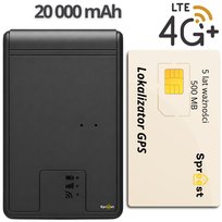 LOKALIZATOR GPS 4G DO AUTA SAMOCHÓD ROWER MAGNES + KARTA SIM NA 33 MIESIĄCE