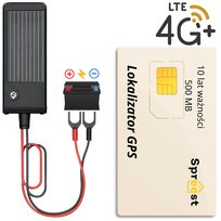 LOKALIZATOR GPS 4G DO AUTA SAMOCHODU ROWER ŁODZI + KARTA SIM NA 33 MIESIĘCY