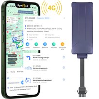 Lokalizator GPS 4G Do Pojazdów Samochodu Auta Tracker Bez Abonamentu Sos